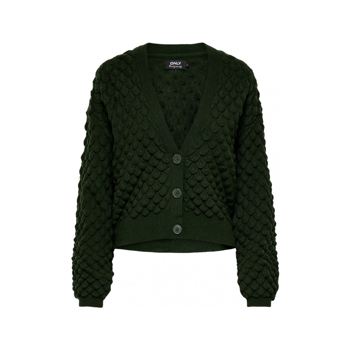 Only  Gillie Cardigan L/S - Rosin  Zelená