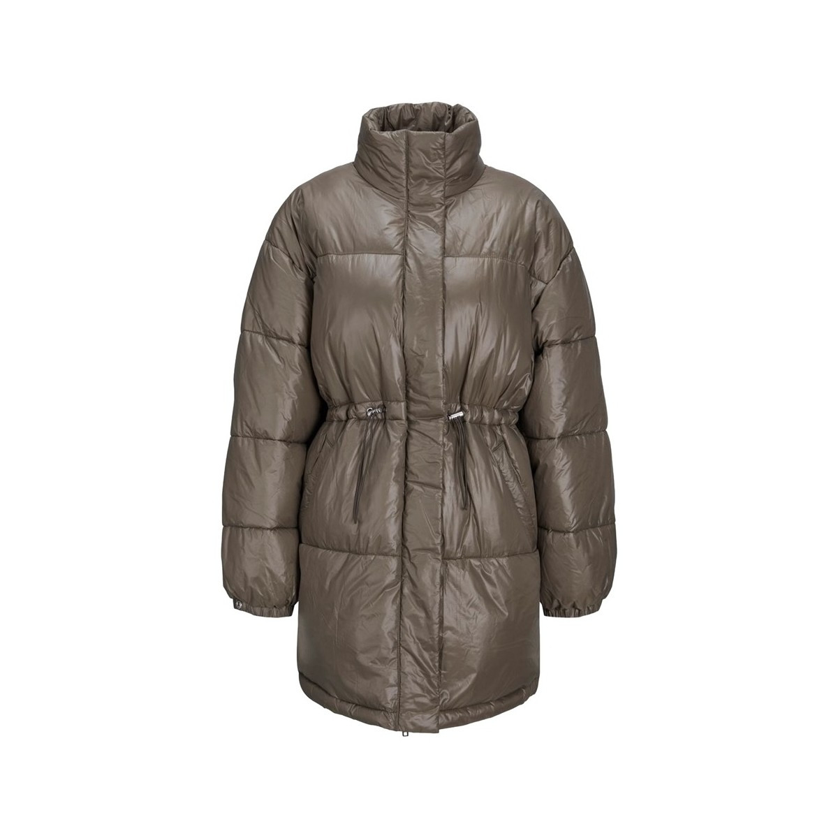 Jjxx  Puffer Jacket Heather Shine - Morel  Hnědá