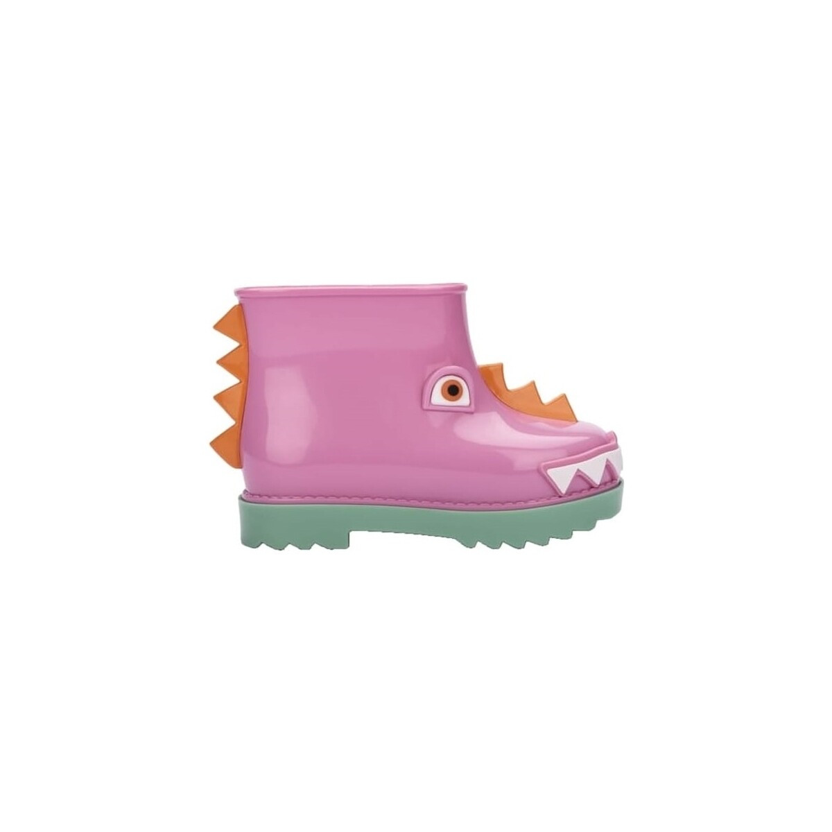 Melissa  MINI  Rain Boot+Fábula B - Green/Pink  Růžová