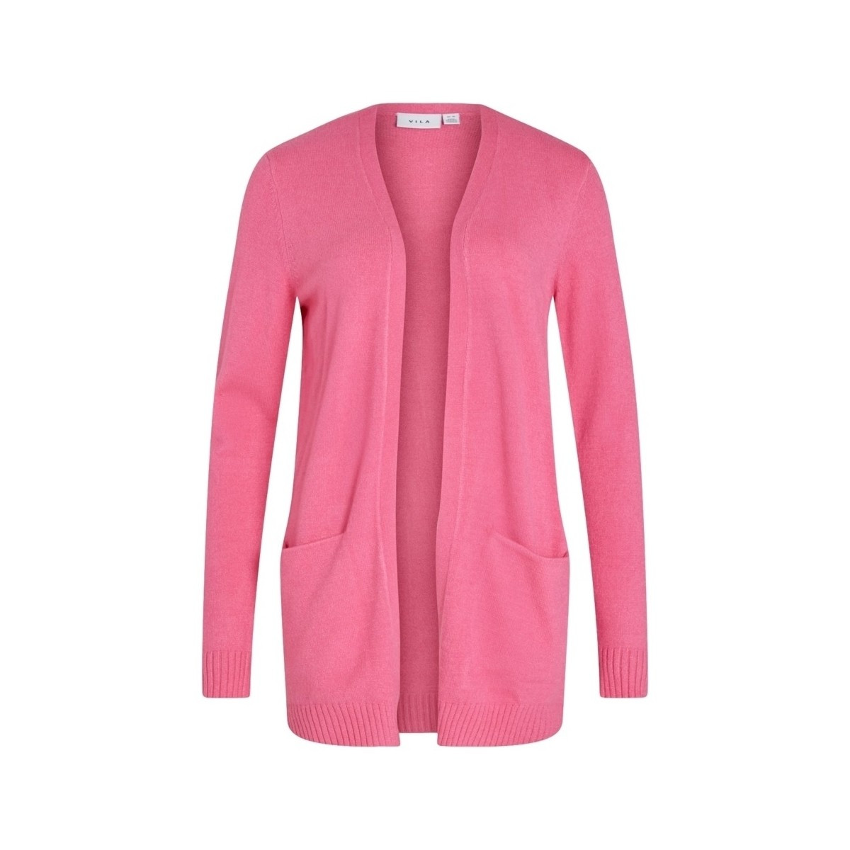 Vila  Noos Cardigan Ril - Fandango Pink  Růžová