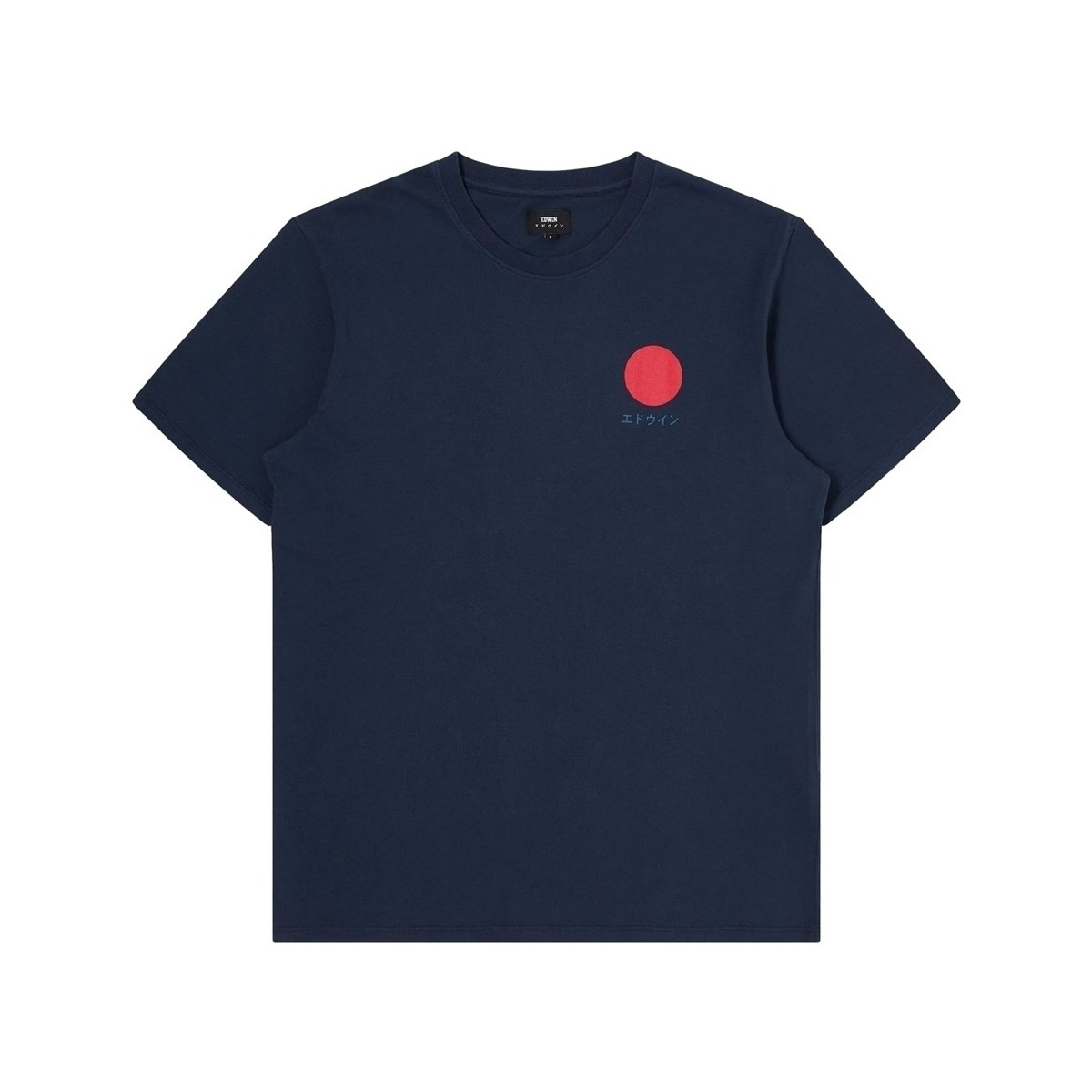 Edwin  Japanese Sun T-Shirt - Navy Blazer  Modrá