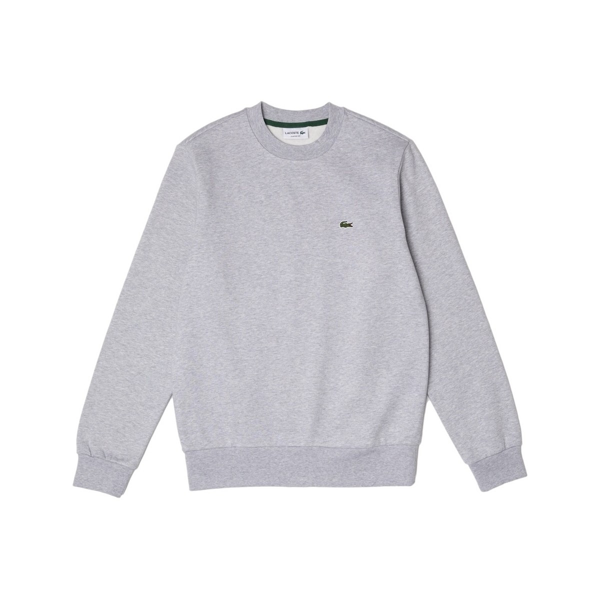 Lacoste  Organic Brushed Cotton Sweatshirt - Gris  Šedá