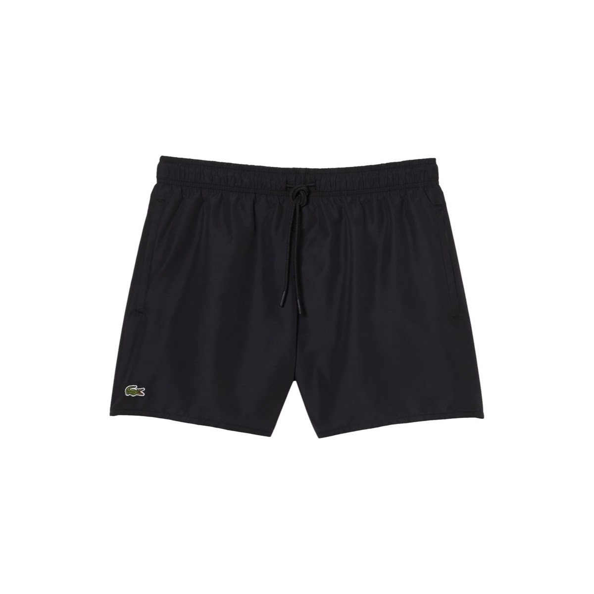 Lacoste  Quick Dry Swim Shorts - Noir Vert  Černá