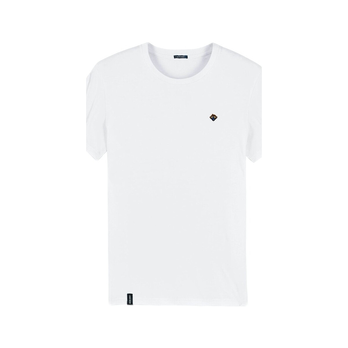Organic Monkey  T-Shirt  - White  Bílá