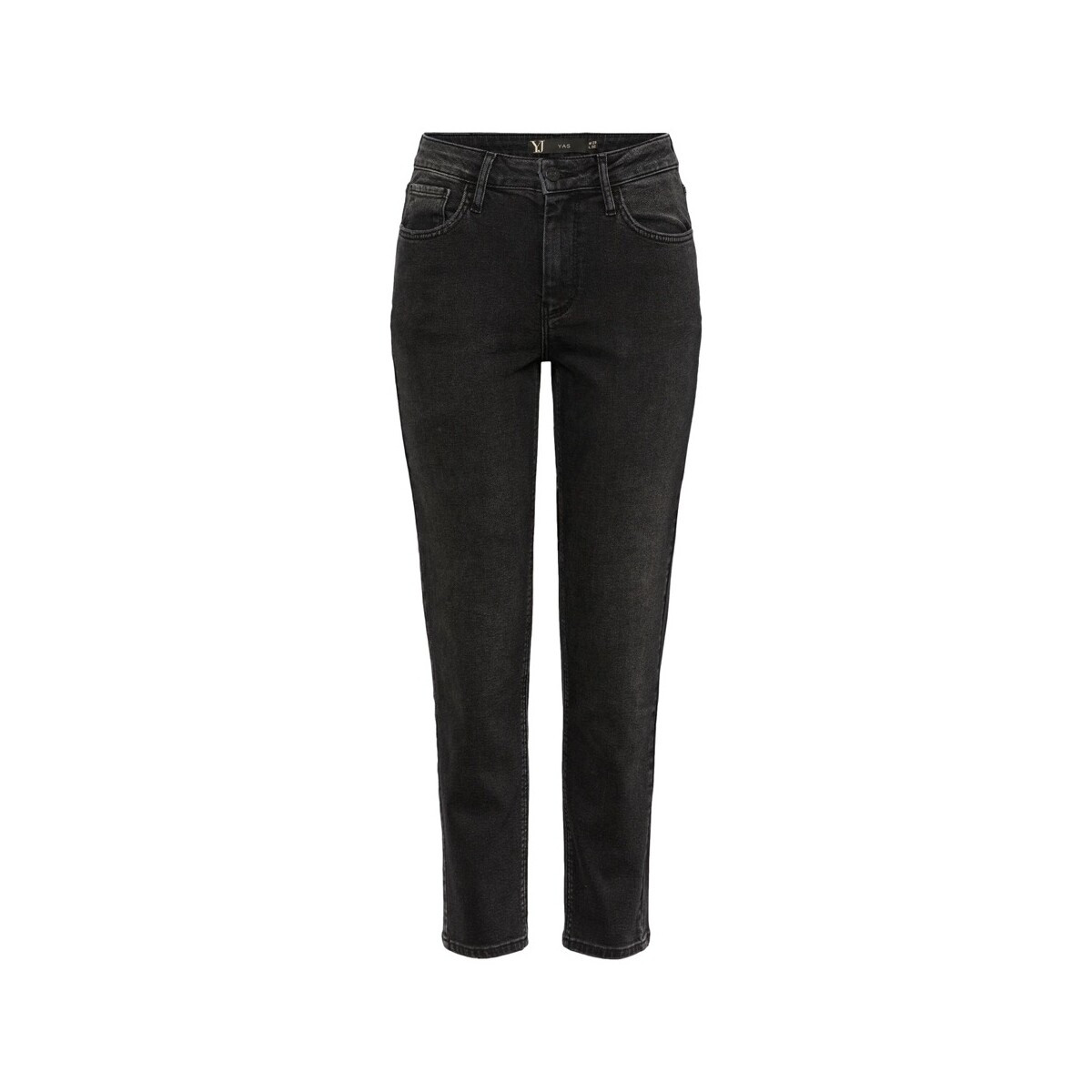 Y.a.s  YAS Jeans Zeo - Black  Černá