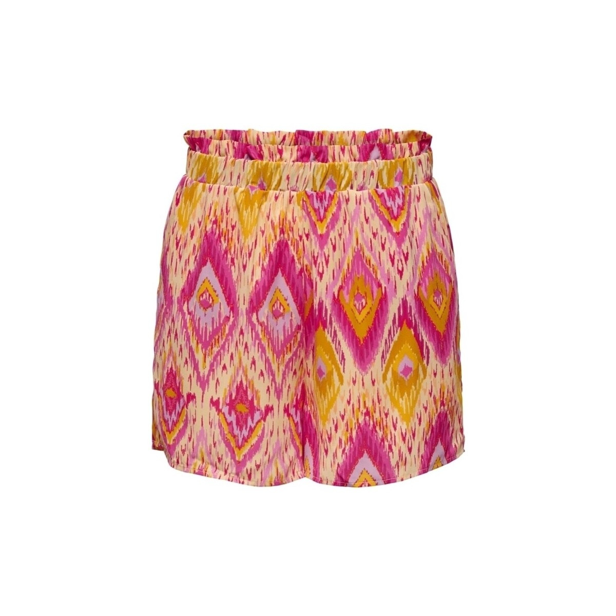 Only  Shorts Alma Life Poly - Raspberry Rose  Růžová