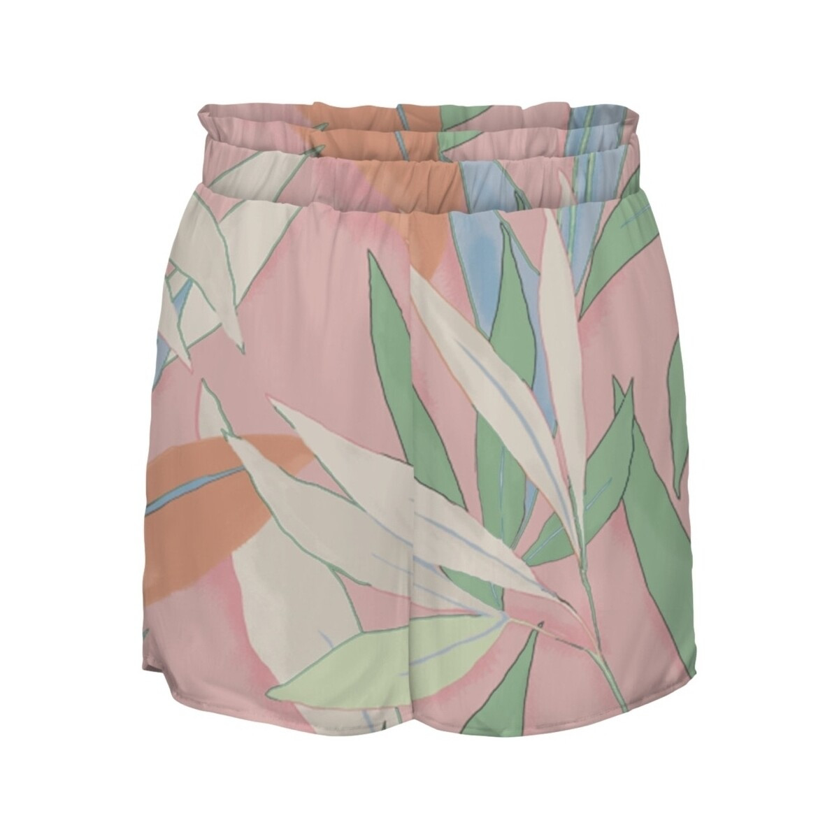Only  Shorts Alma Life Poly - Coral Cloud  Růžová