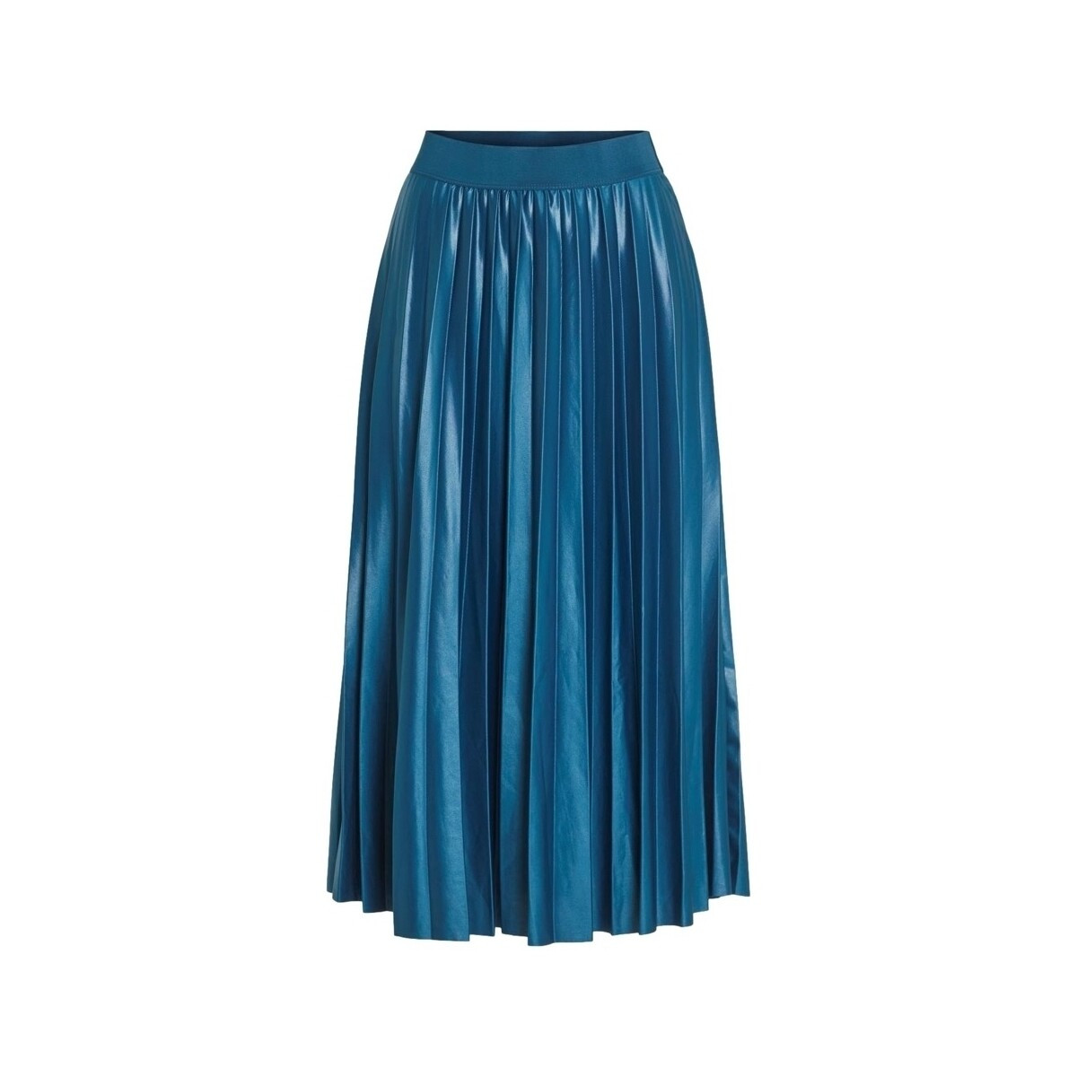 Vila  Skirt Nitban - Moroccan Blue  Modrá