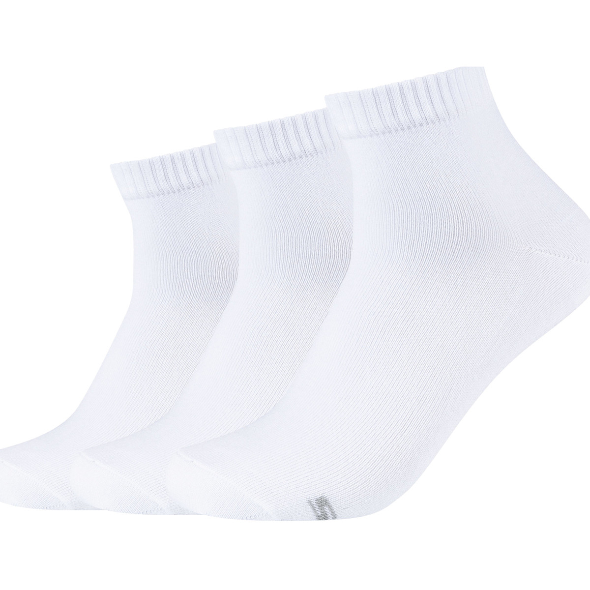 Skechers  3PPK Basic Quarter Socks  Bílá