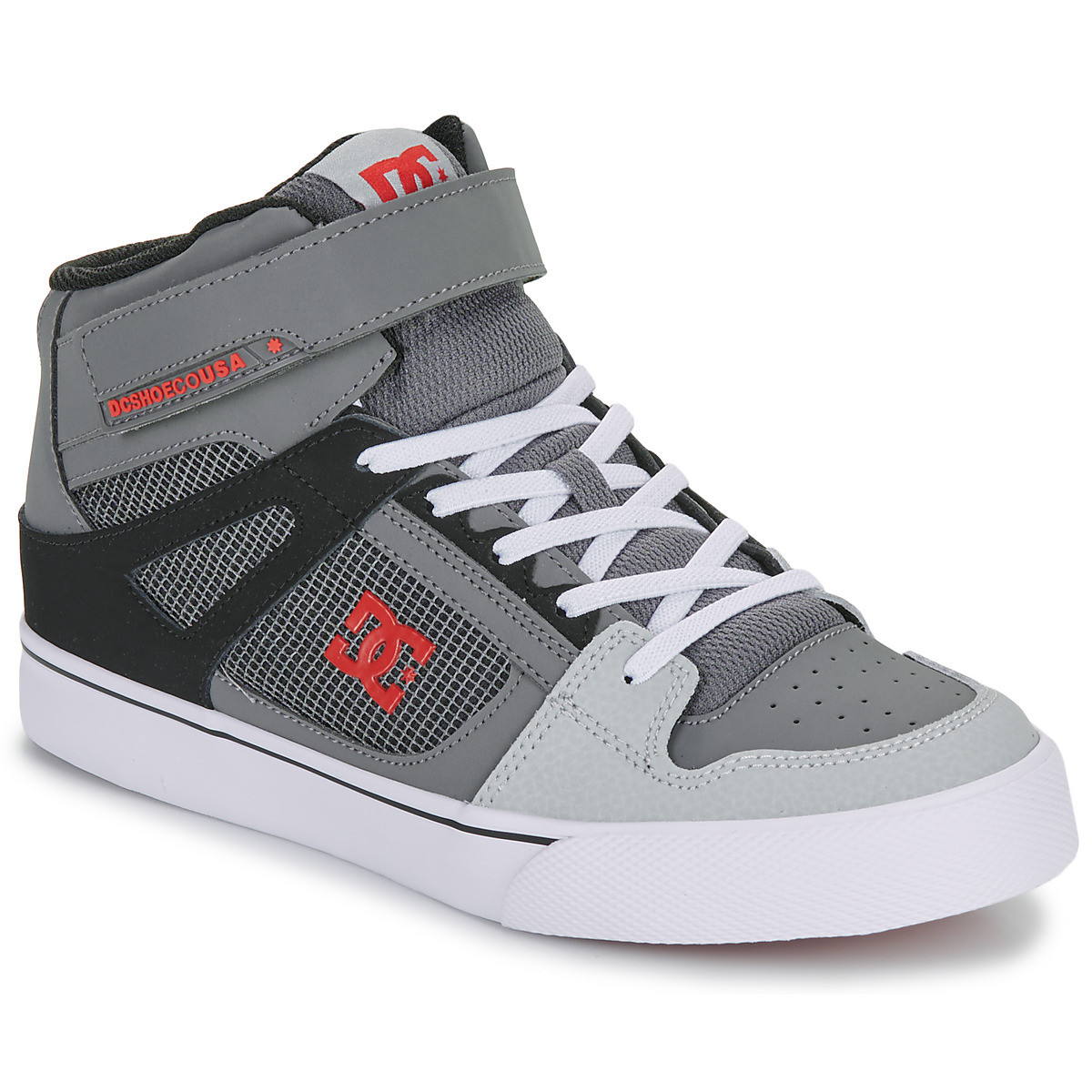 DC Shoes  PURE HIGH-TOP EV  Červená