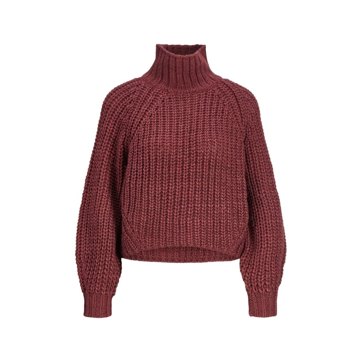 Jjxx  Knit Kelvy L/S - Cabernet  Bordó