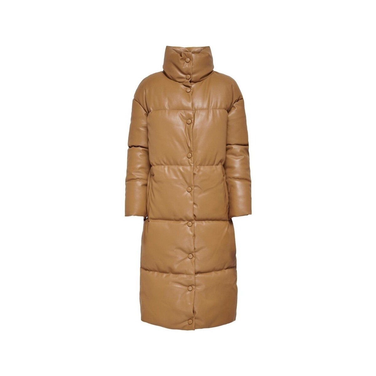 Only  Lydia Long Jacket - Toasted Coconut  Hnědá