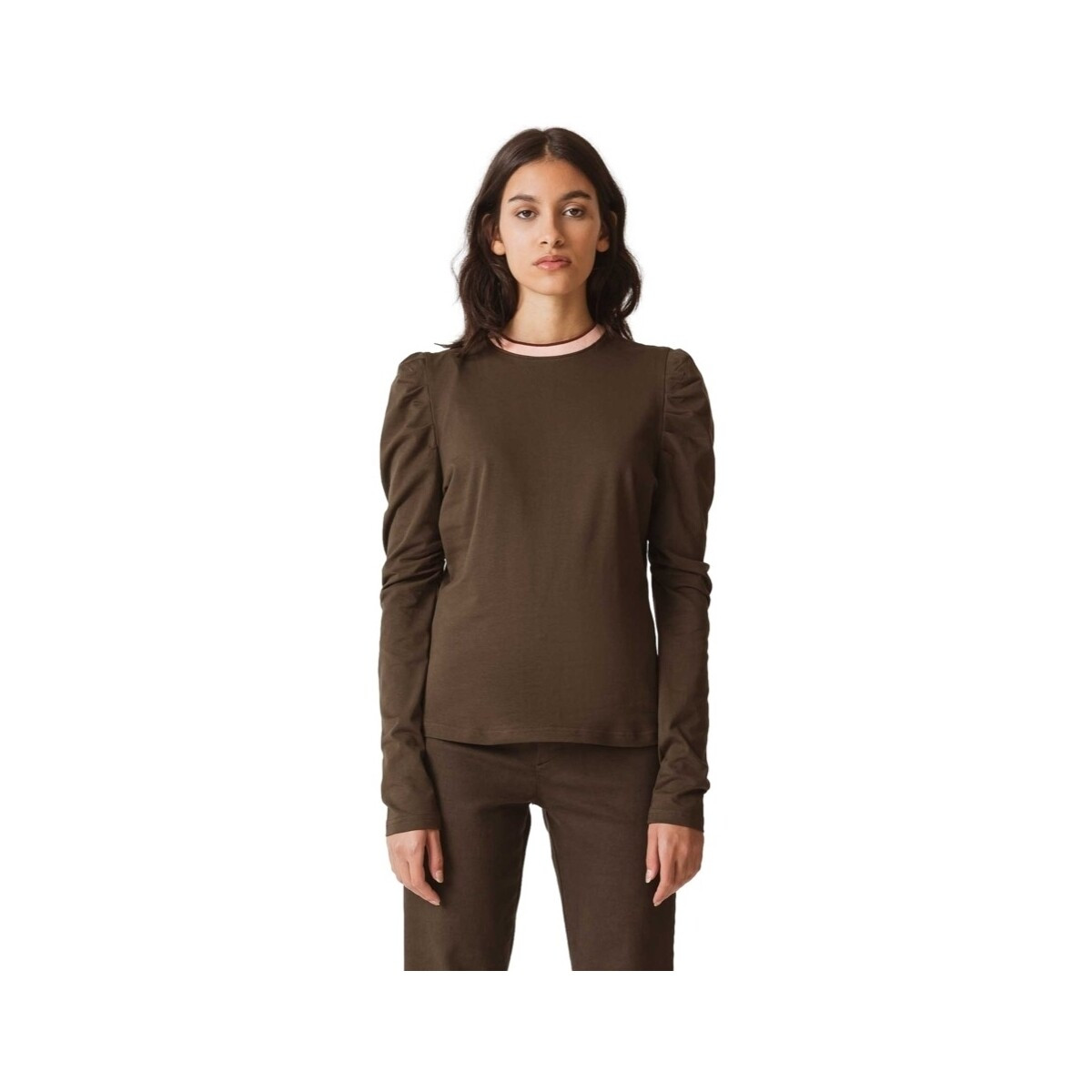 Skfk  Oldar Knit - Charcoal  Hnědá