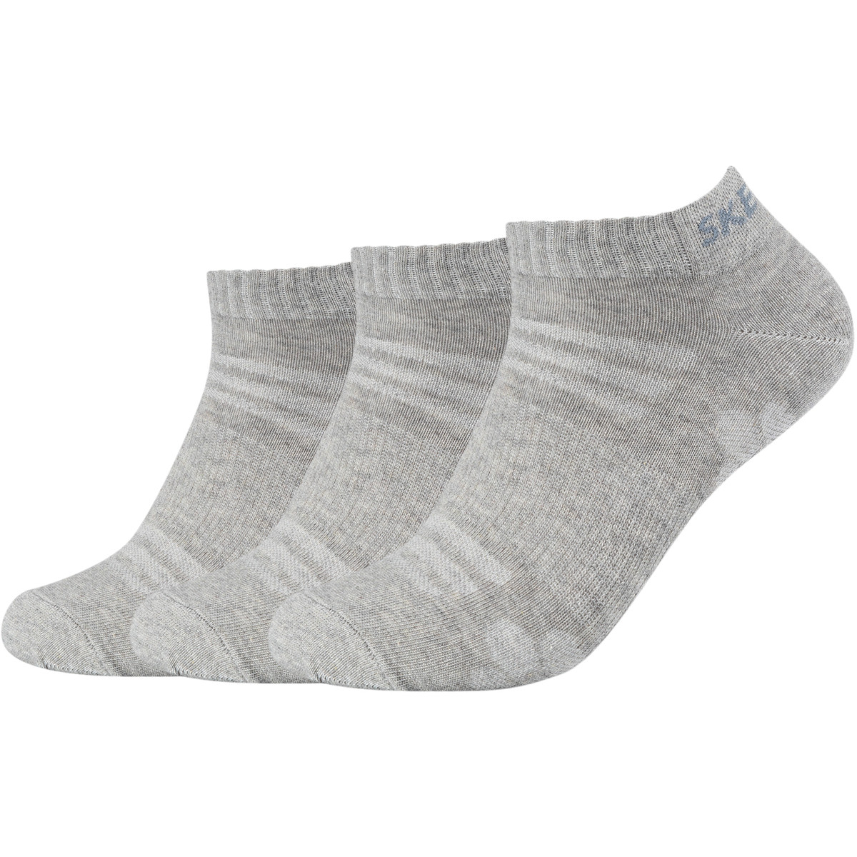Skechers  3PPK Mesh Ventilation Socks  Šedá