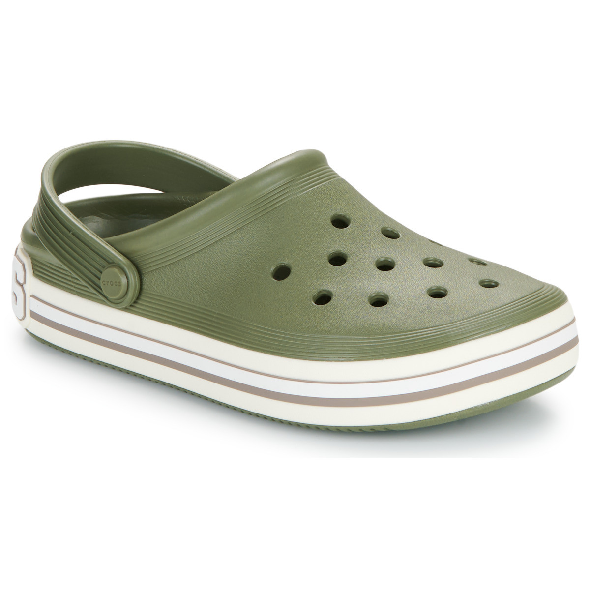 Crocs  Off Court Logo Clog  Khaki