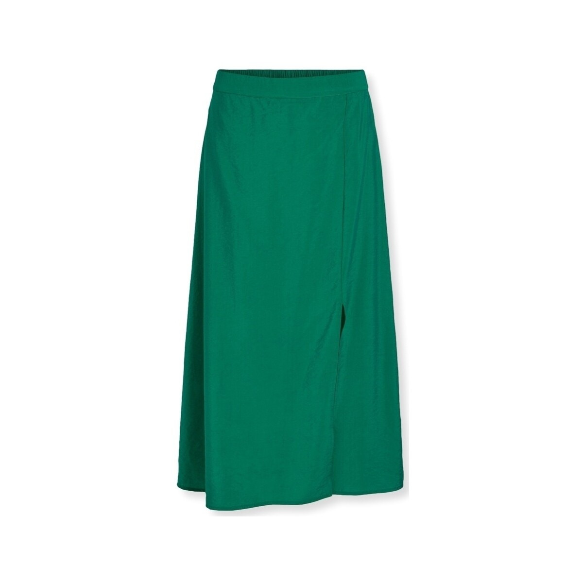 Vila  Milla Midi Skirt - Ultramarine Green  Zelená