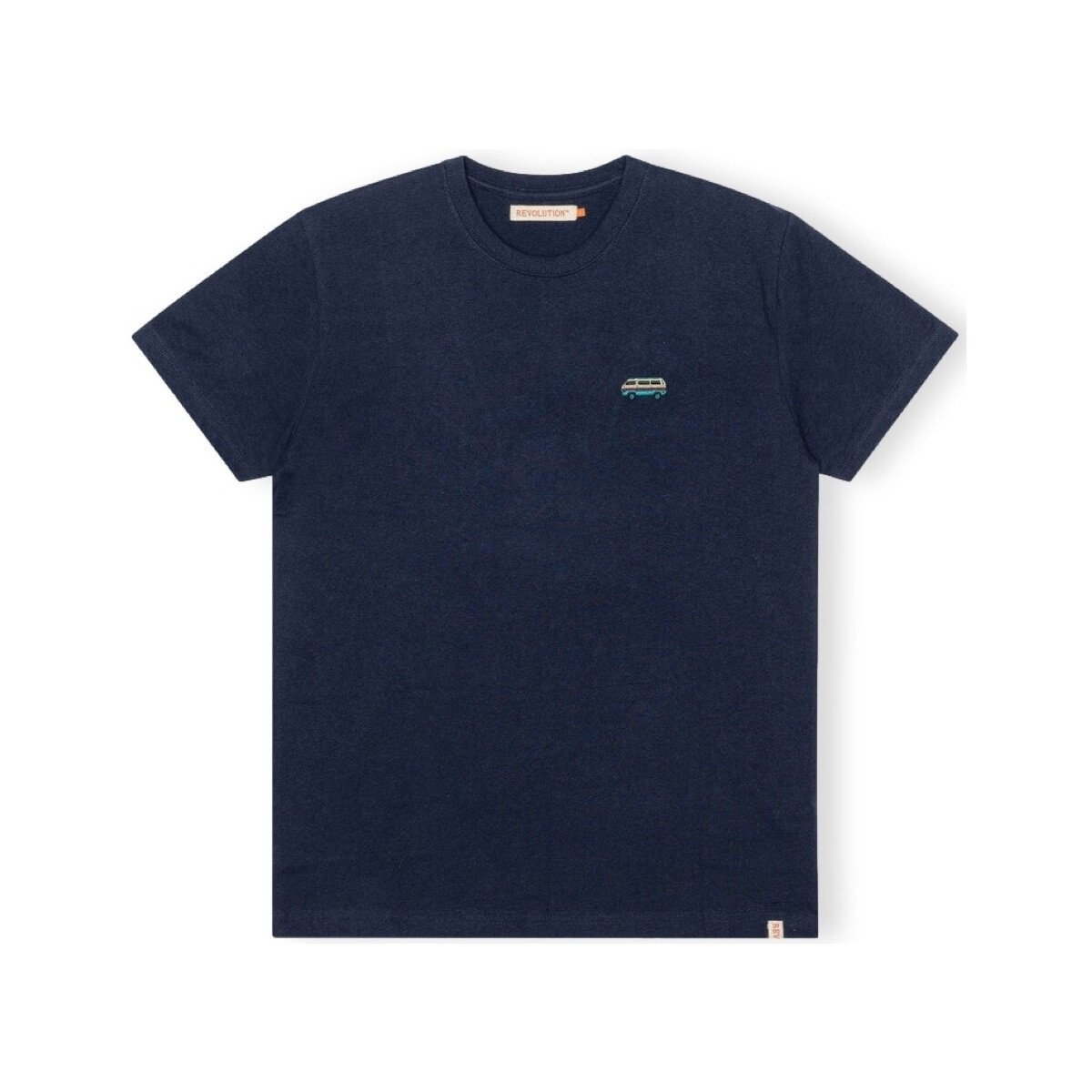 Revolution  T-Shirt Regular 1342 BUS - Navy/Melange  Modrá