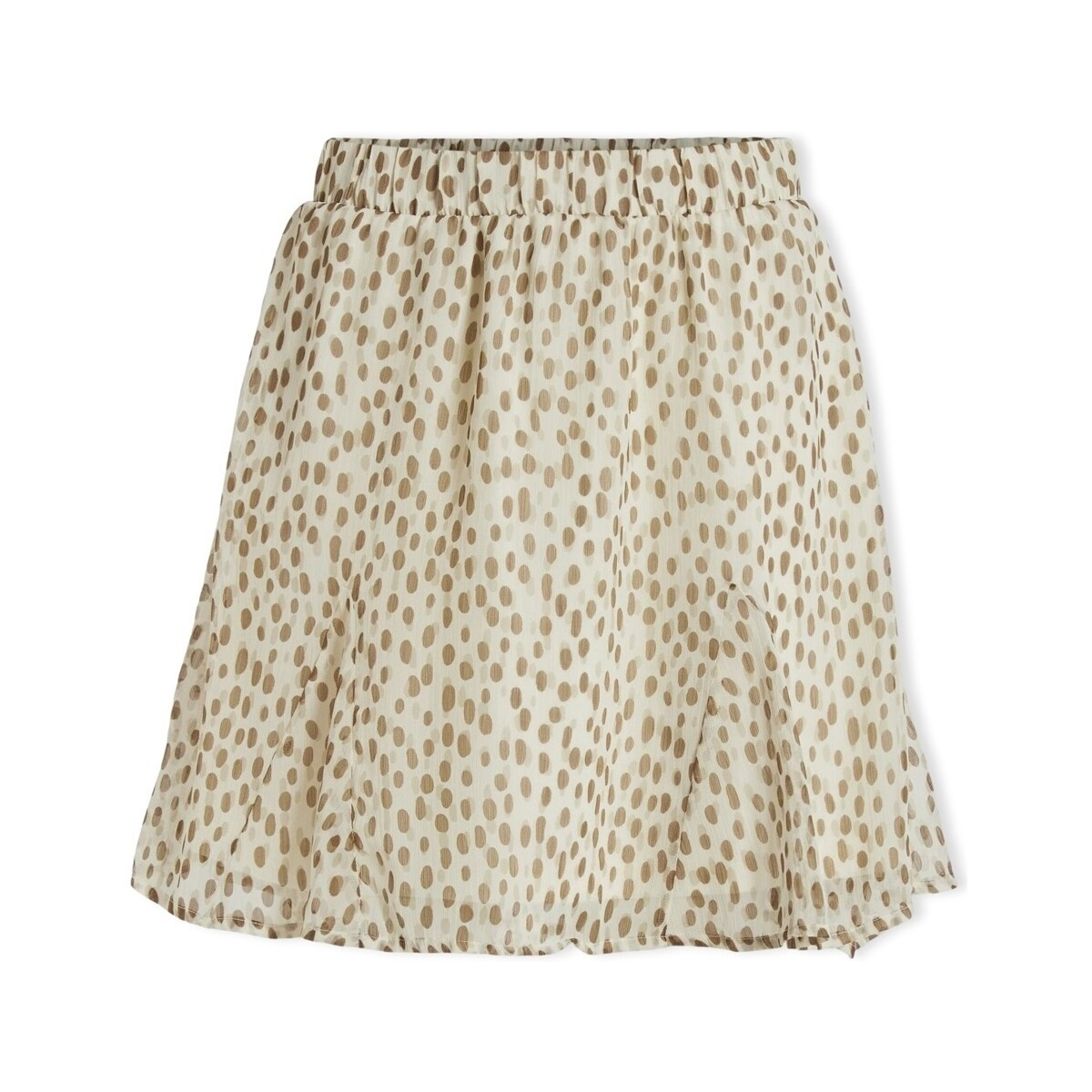 Vila  Noos Falia Skirt - Birch/Nori  Béžová