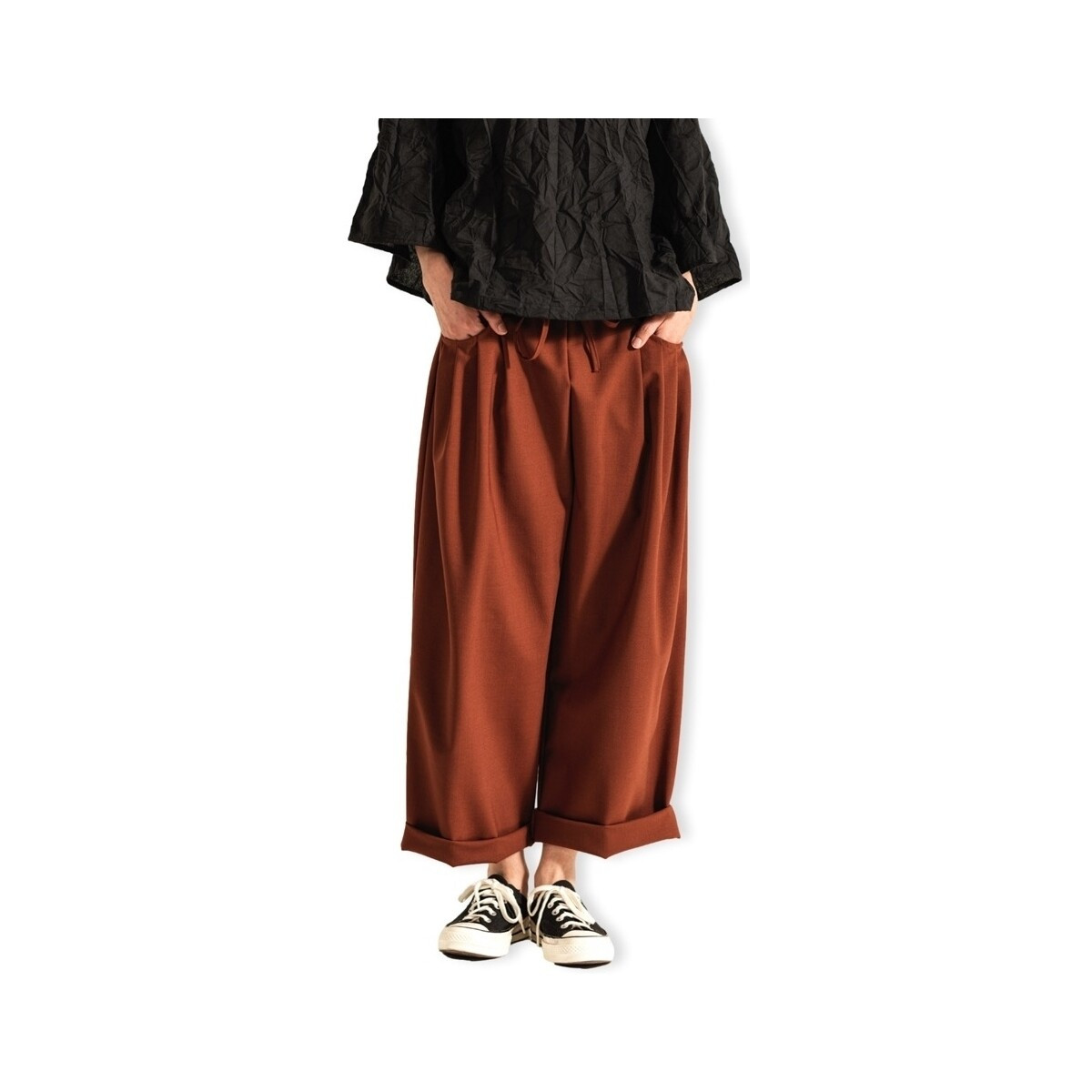 Wendykei  Trousers 900045 - Rust  Hnědá