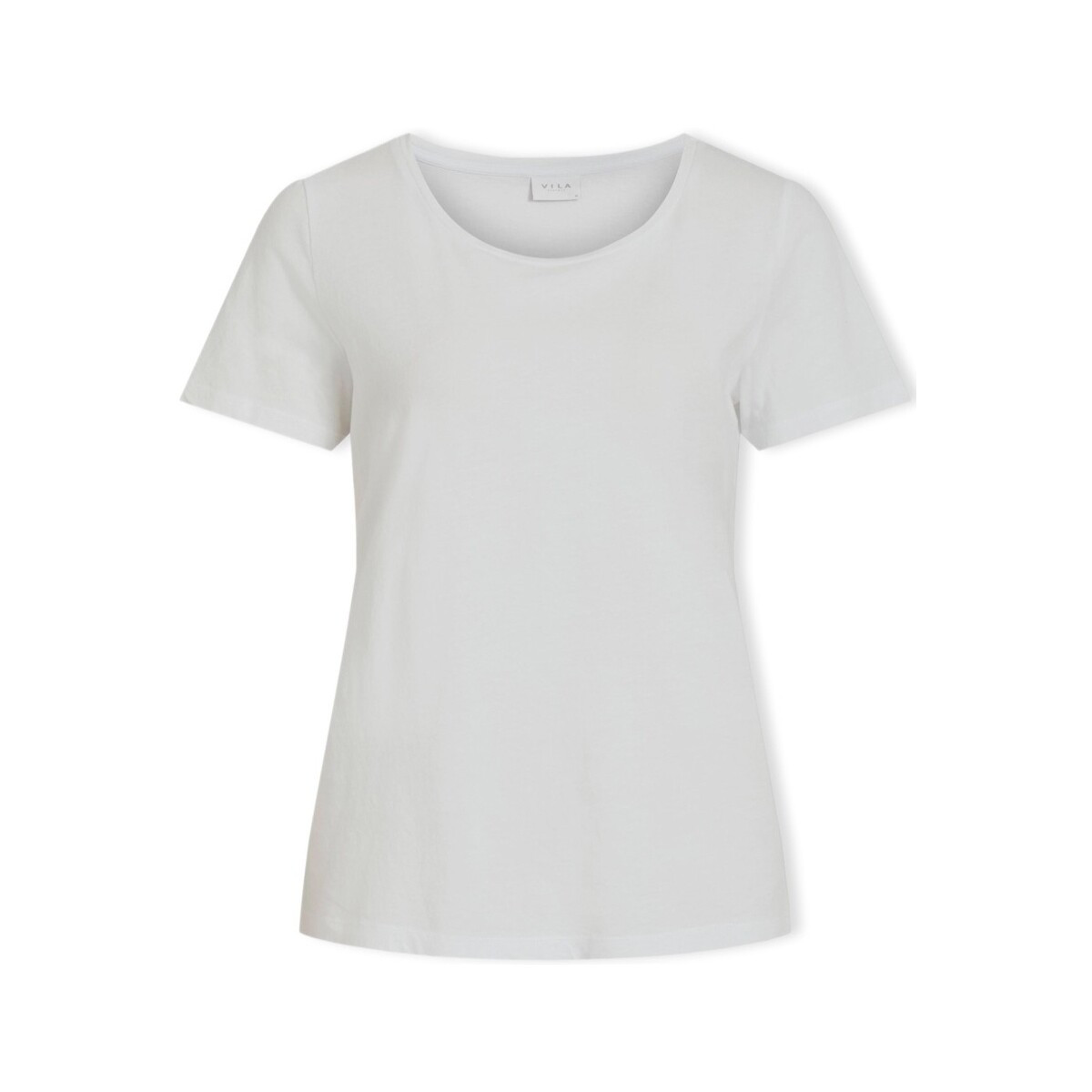 Vila  Noos Top Sus O-Neck - Optical Snow  Bílá