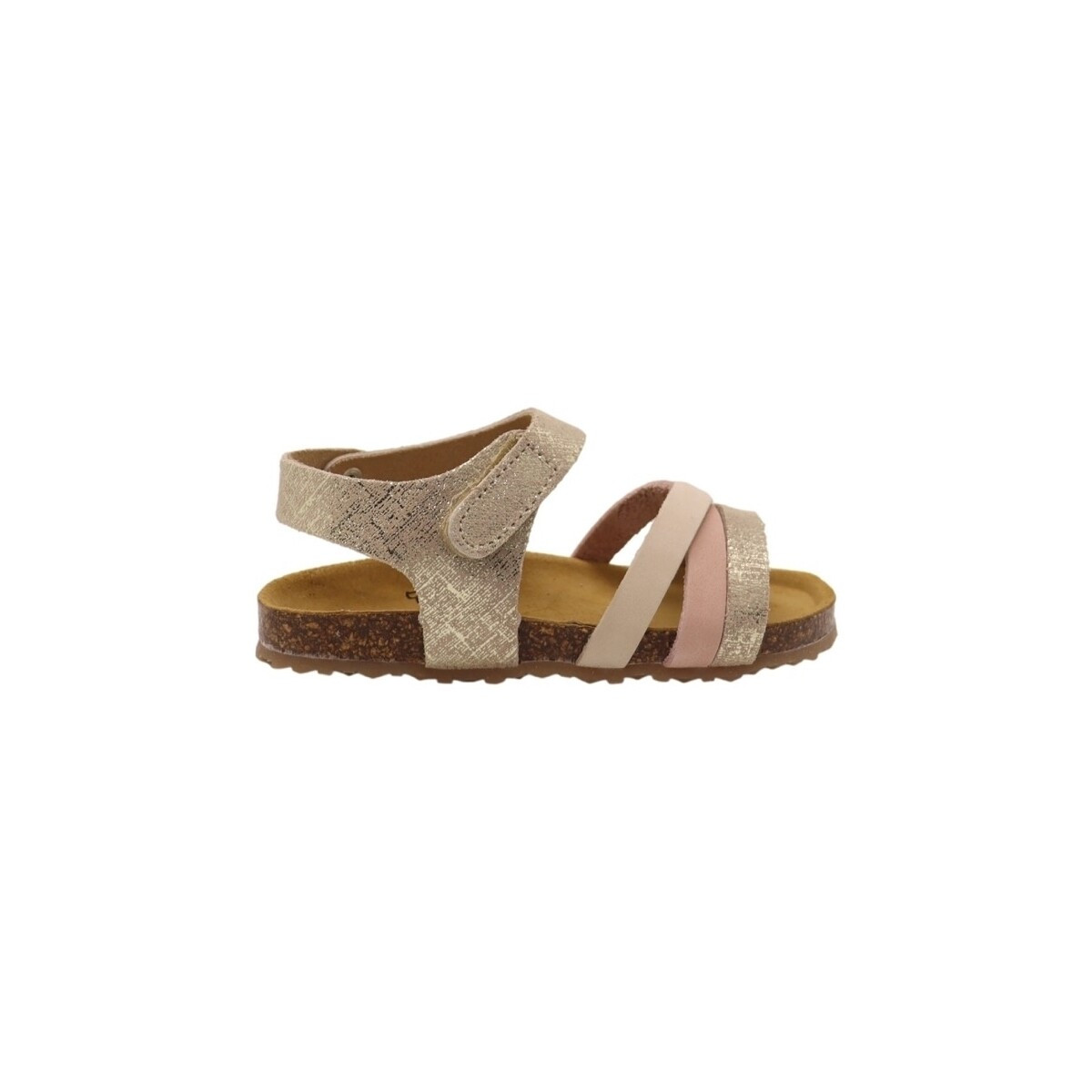 Plakton  Party Sandals - Beige/Salmon/Beige  Růžová