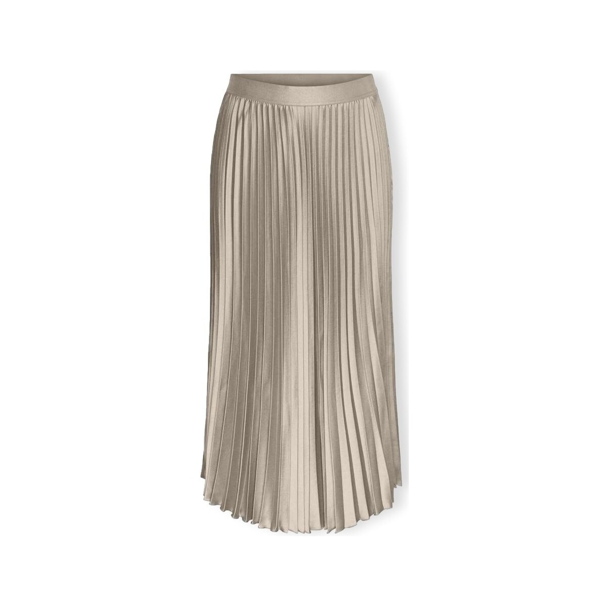 Y.a.s  YAS Noos Celine Skirt - Whitecap Gray  Béžová