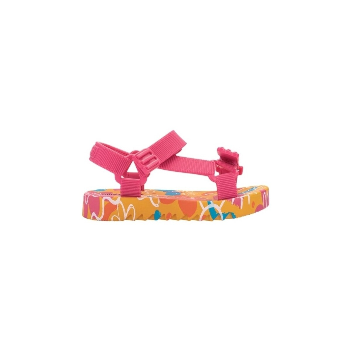 Melissa  MINI  Playtime Baby Sandals - Yellow/Pink  Růžová