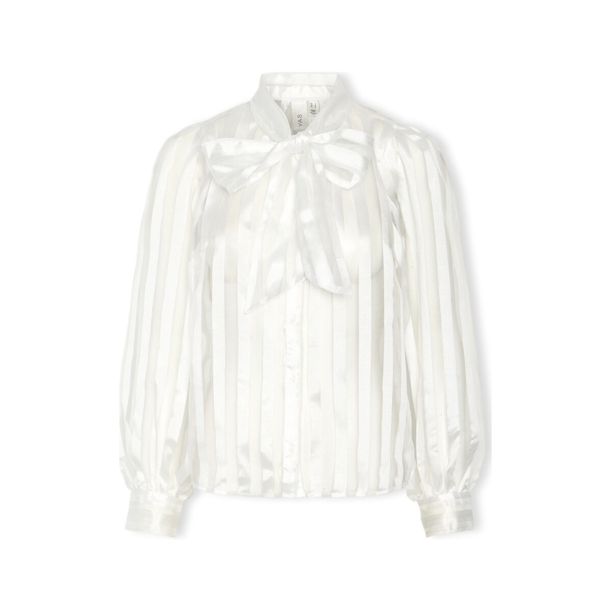 Y.a.s  YAS Jose Shirt L/S - Star White  Bílá