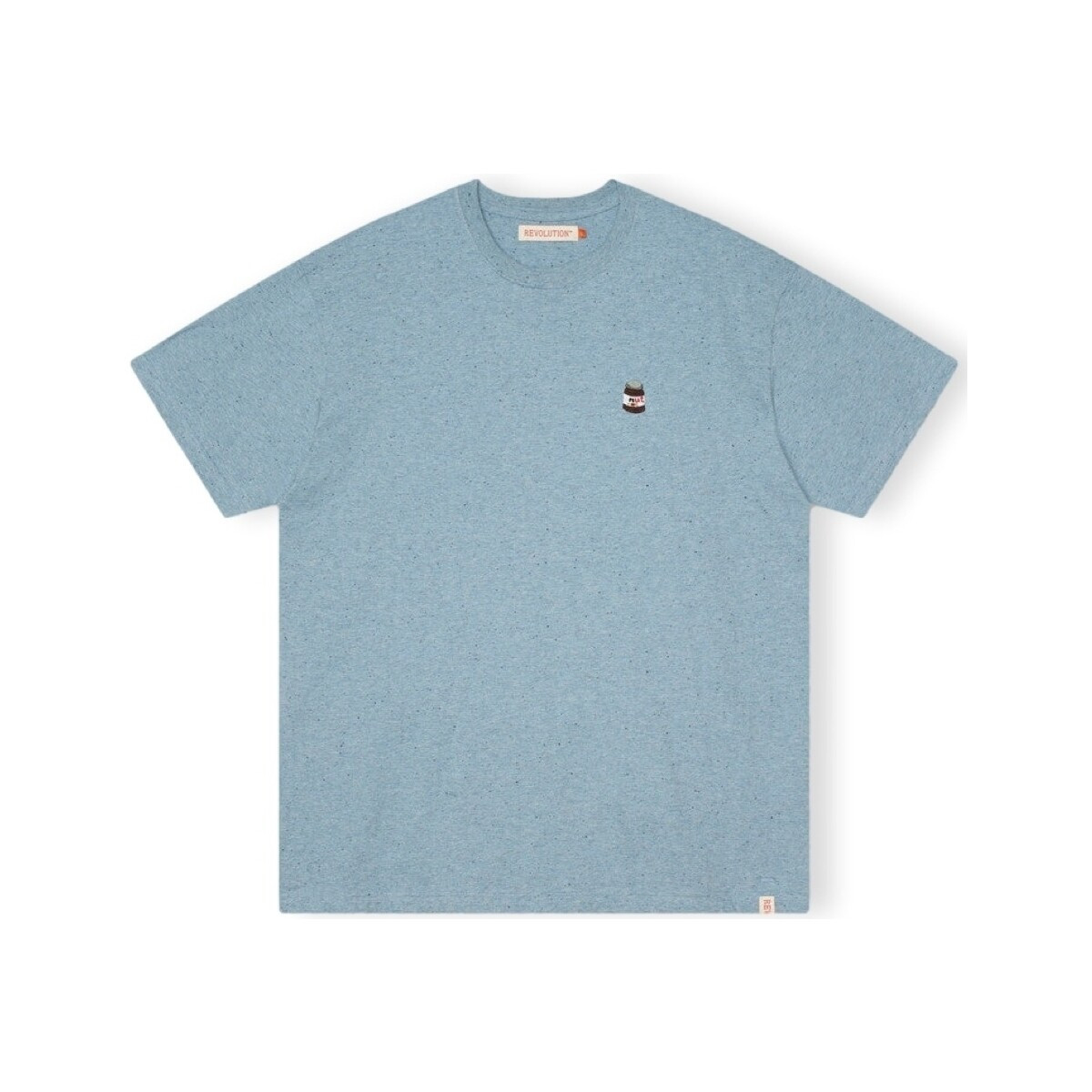 Revolution  T-Shirt Loose 1367 NUT - Blue  Modrá