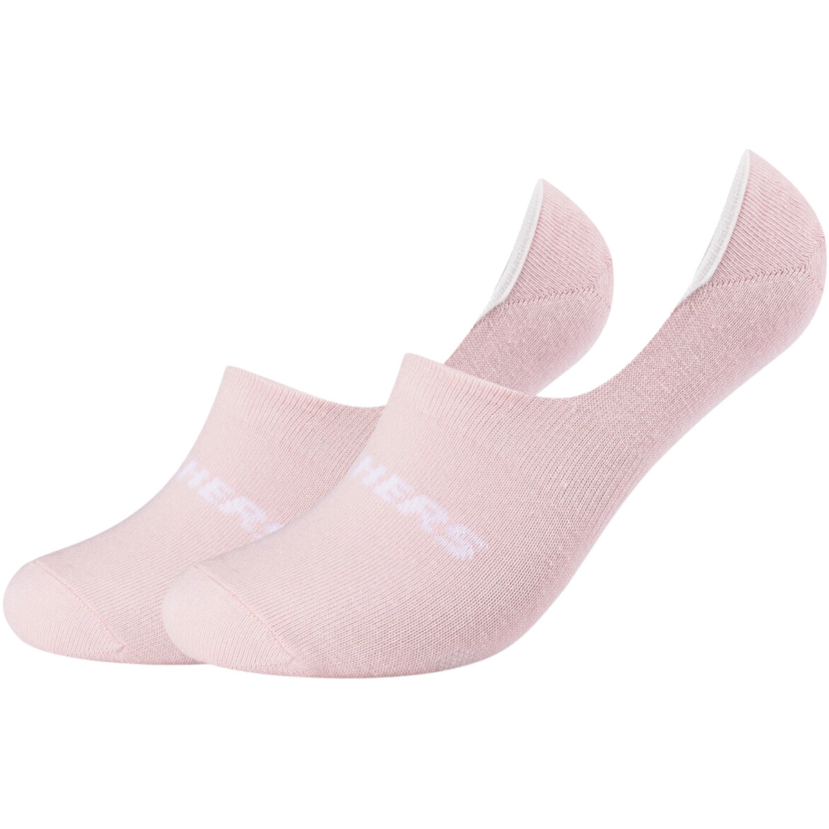 Skechers  2PPK Mesh Ventilation Footies Socks  Růžová
