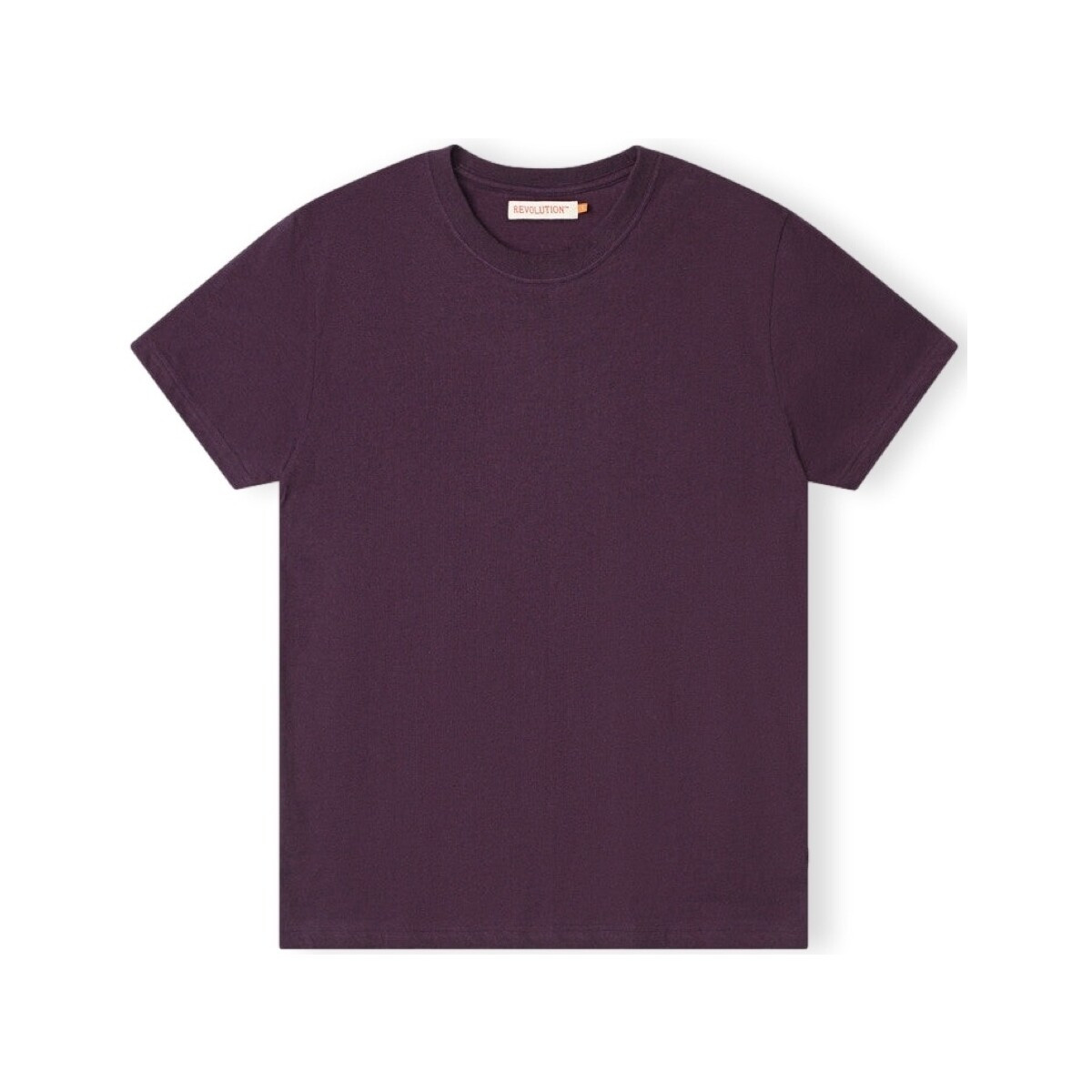 Revolution  T-Shirt Regular 1051 - Purple Melange  Fialová