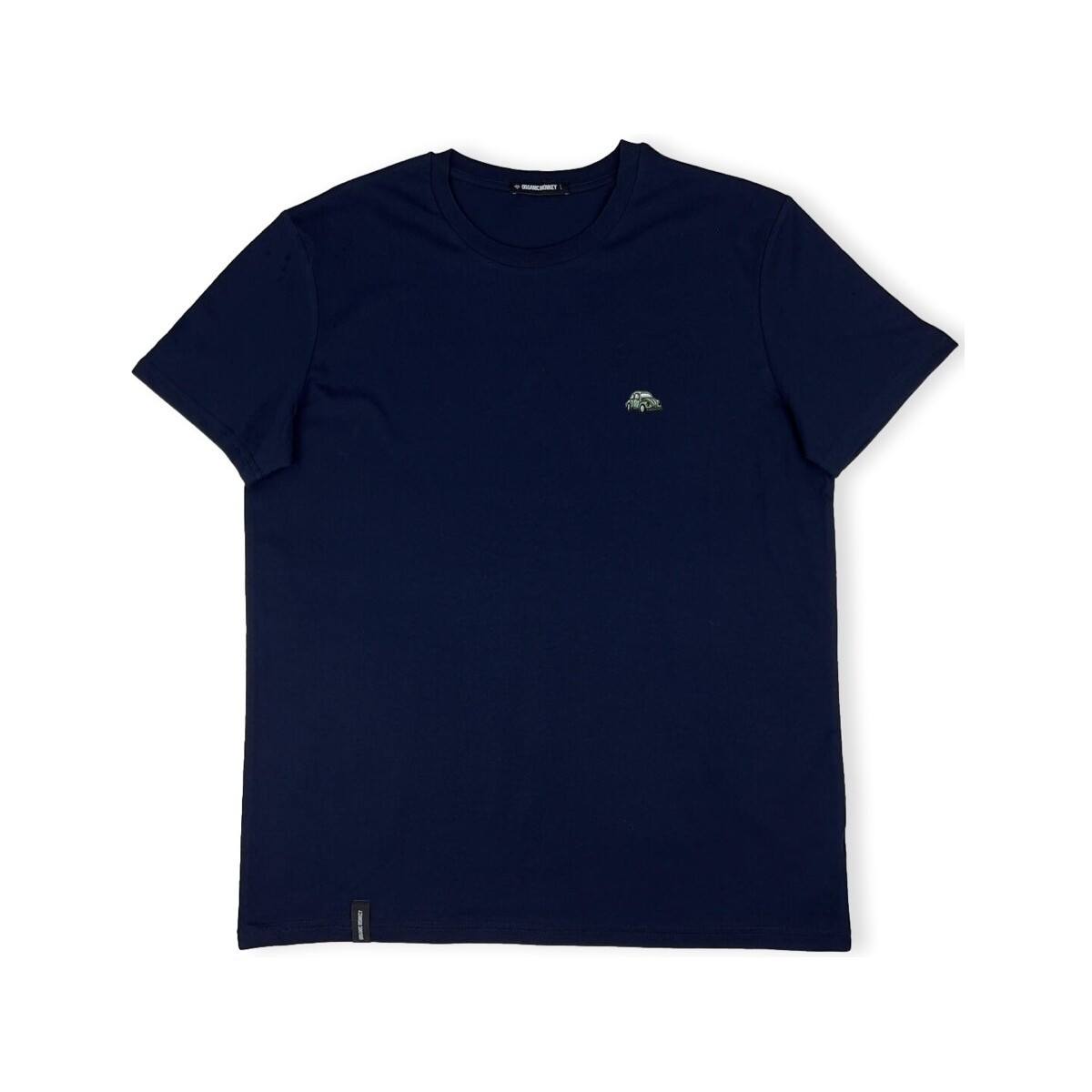 Organic Monkey  Summer Wheels T-Shirt - Navy  Modrá