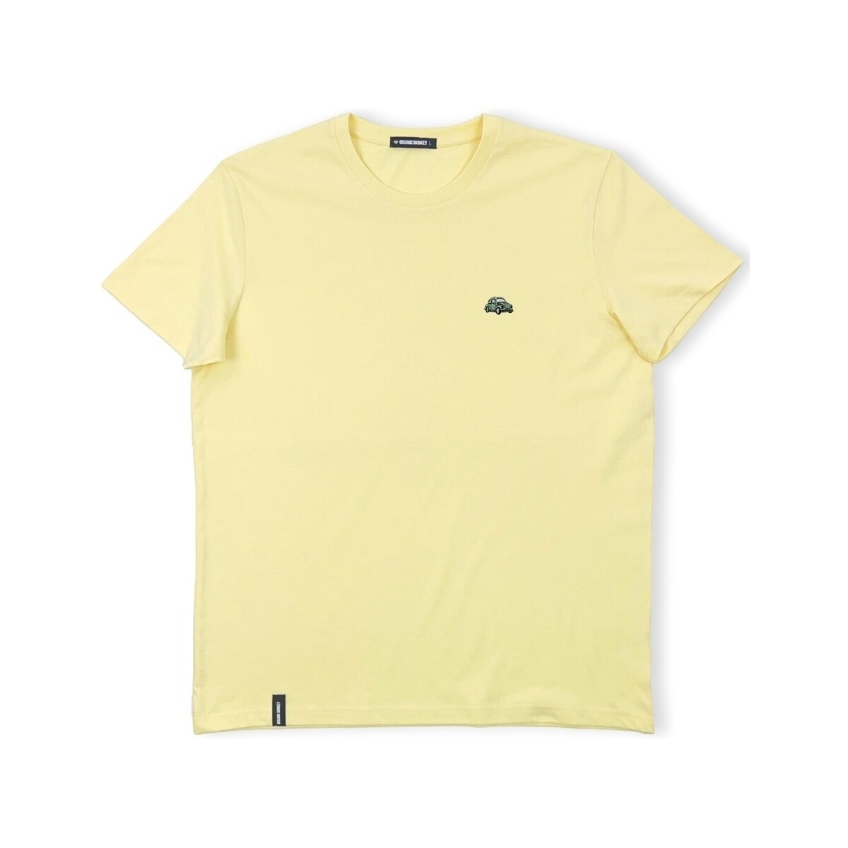 Organic Monkey  Summer Wheels T-Shirt - Yellow Mango  Žlutá