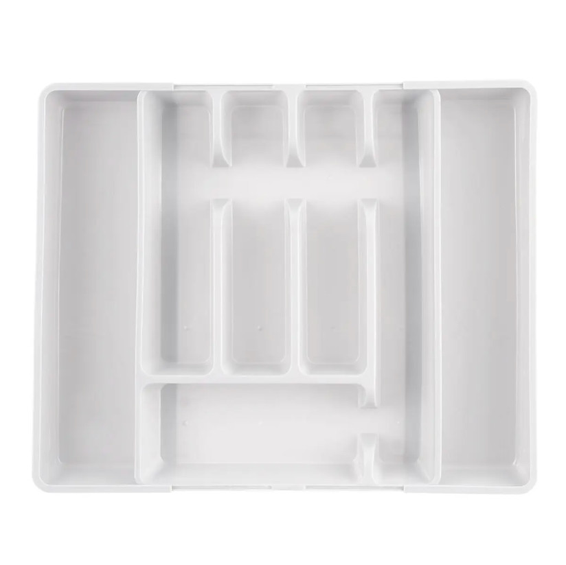 Příborník 44x36,5x4,3cm roztažitelný  ORION bílá