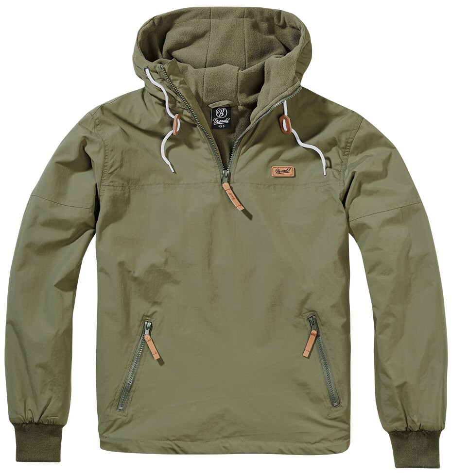 Bunda Luke Windbreaker Brandit® – Olive Green (Barva: Olive Green, Velikost: 4XL)