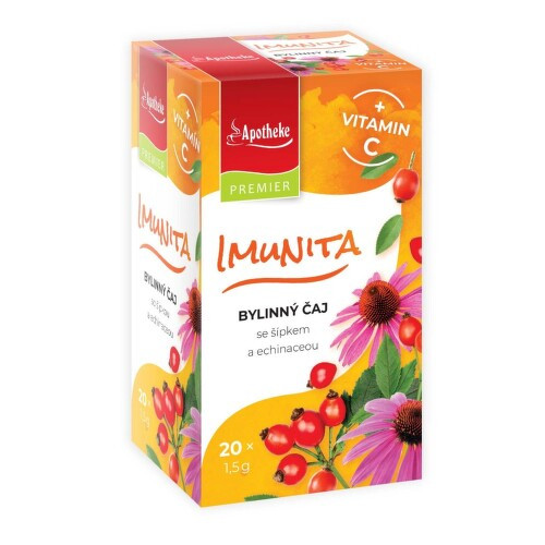 Apotheke Imunita Bylinný čaj + Vitamin C 20x1.5g