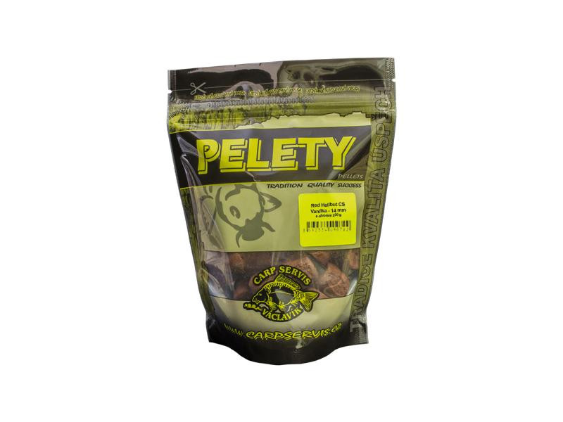 Carp Servis Václavík Red Halibut CS pelety s otvorem ochucené 200g