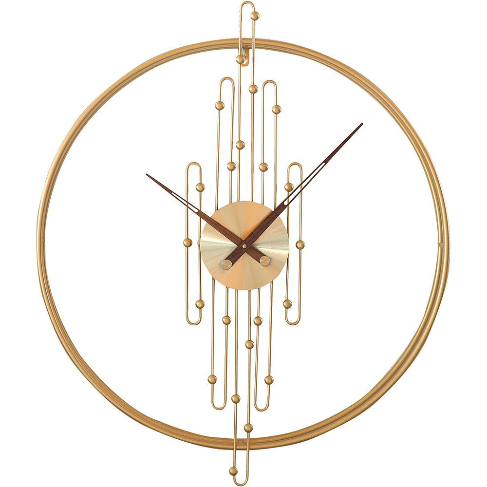 Designové hliníkové hodiny o průměru 60 cm pro příznivce moderního minimalismu. Pro tento model byly zvoleny dřevěné ručičky vyrobené z ořešáku královského. Konstrukce hodin je pozl MPM Madrid