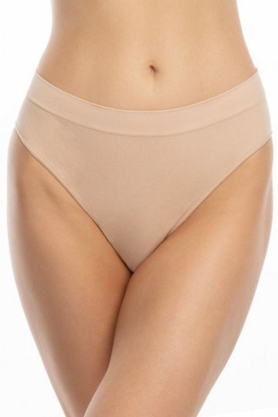 Julimex Bamboo Bikini béžové Kalhotky L béžová