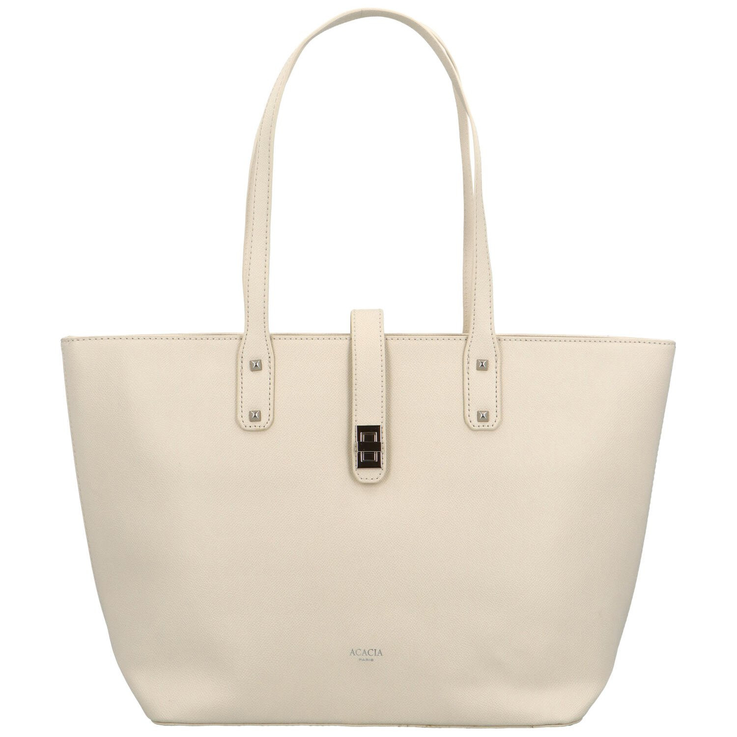 Elegantní dámská kabelka přes rameno Acacia Girio, krémově bílá