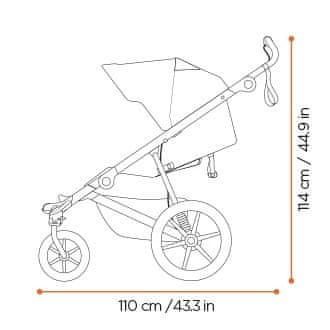 Thule sportovní kočárek URBAN GLIDE 4-WHEEL SOFT BEIGE 2024