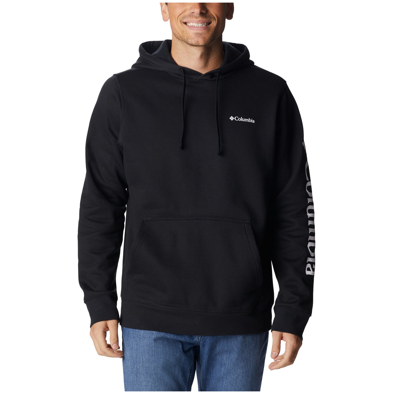 Pánská mikina Columbia Columbia Trek™ Hoodie Velikost: L / Barva: černá