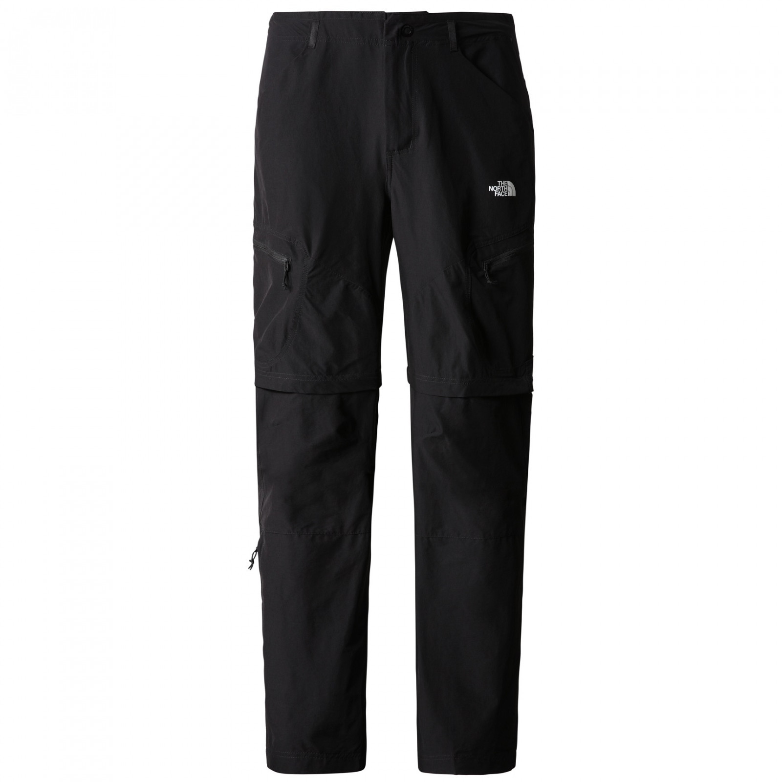 Pánské kalhoty The North Face M Exploration Conv Reg Tapered Pant Velikost: L / Barva: černá