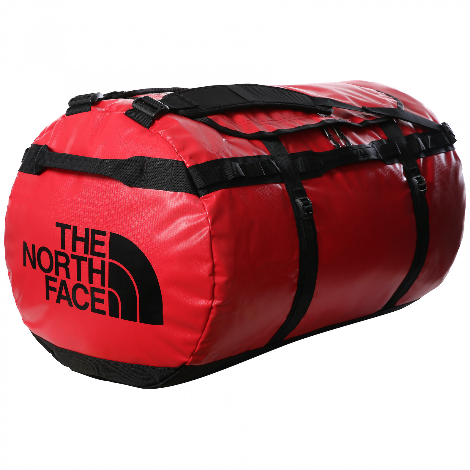 Cestovní taška The North Face Base Camp Duffel - XXL Barva: červená/černá