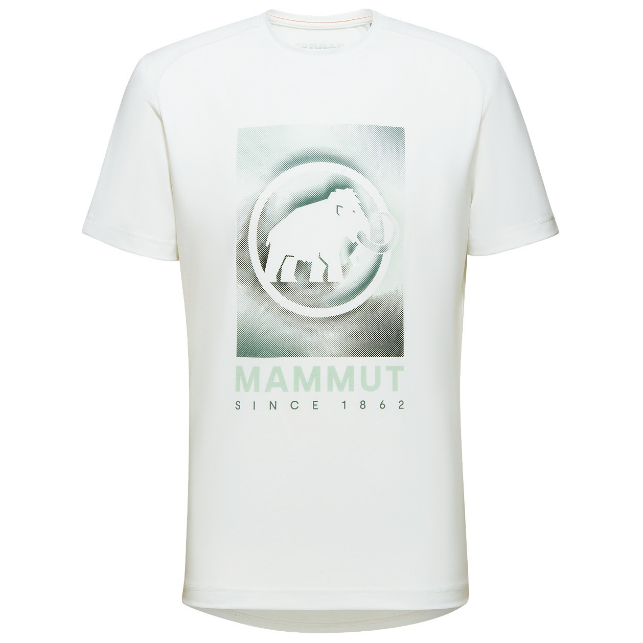 Pánské triko Mammut Trovat T-Shirt Men Mammut Velikost: L / Barva: bílá