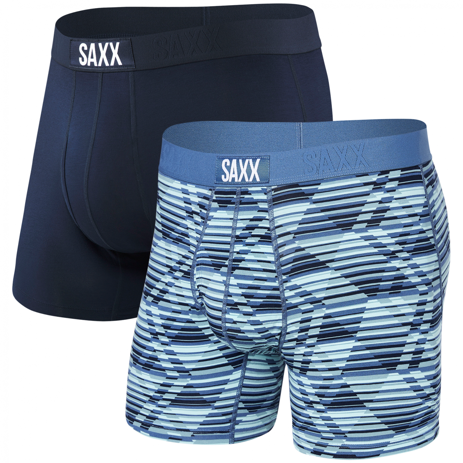 Boxerky Saxx Ultra Super Soft Boxer BF 2Pk Velikost: M / Barva: modrá