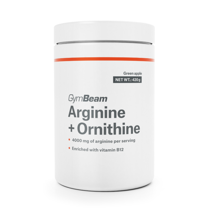 Arginine + Ornithine 420 g zelené jablko - GymBeam