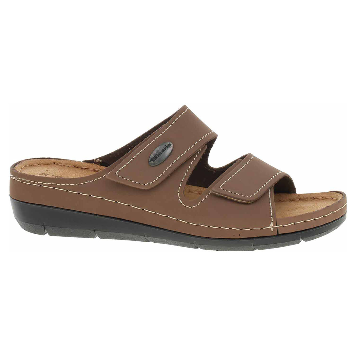 Ecco Dámské pantofle Tamaris 1-27510-41 taupe 23400509