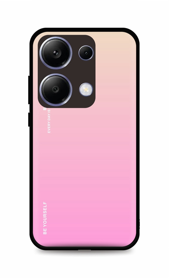 Kryt TopQ LUXURY Xiaomi Redmi Note 13 Pro pevný duhový meruňkový 122821