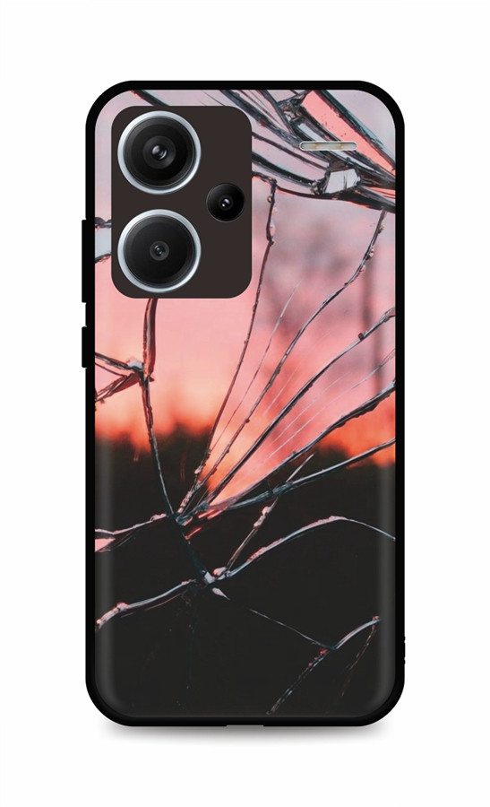 Kryt TopQ LUXURY Xiaomi Redmi Note 13 Pro+ 5G pevný Pink Broken 122711